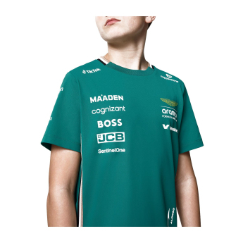 Aston Martin gyerek póló Alonso official Teamline Replica F1 Team 2025