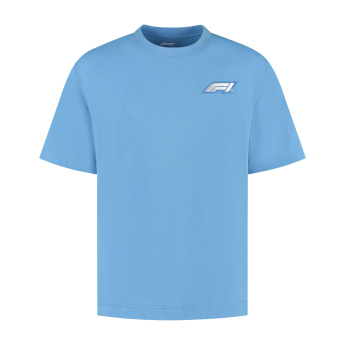 2025 Formula 1 Men´s Heritage Logo Blue T-shirt