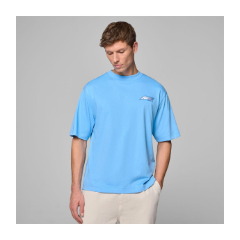 2025 Formula 1 Men´s Heritage Logo Blue T-shirt