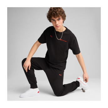 Forma 1 férfi póló Essential Relaxed Logo black F1 Team 2025