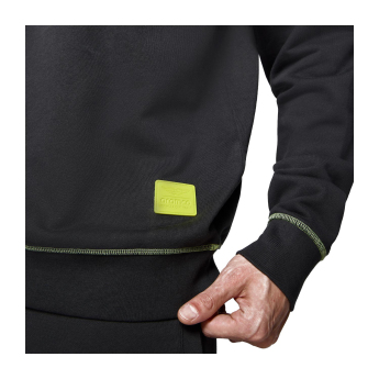 Aston Martin férfi kapucnis pulóver Hoody black F1 Team 2025