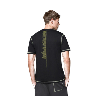 Aston Martin férfi póló Data Graphic black F1 Team 2025