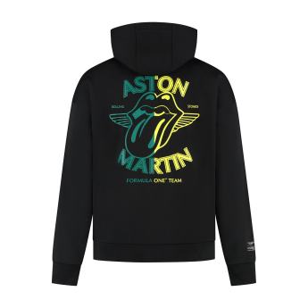 Aston Martin férfi kapucnis pulóver Rolling Stones F1 Team 2025
