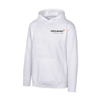 Mclaren Honda férfi kapucnis pulóver Retro white F1 Team 2025