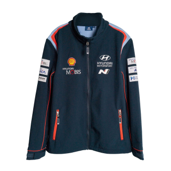 Hyundai Motorsport férfi kabát softshell navy 2025