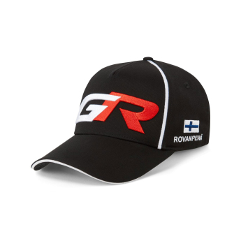 Toyota Gazoo Racing baseball sapka Rovanpera black WRT 2025