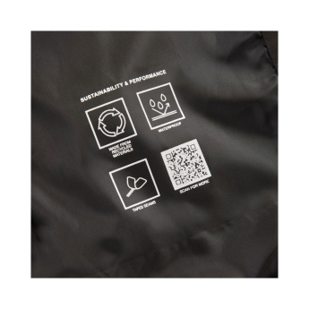 Toyota Gazoo Racing férfi kapucnis kabát Rain WRC official black 2025