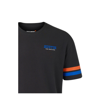 Mclaren Honda férfi póló Austin GP gray F1 Team 2025