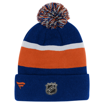 Edmonton Oilers gyerek téli sapka Cuffed Beanie With Pom