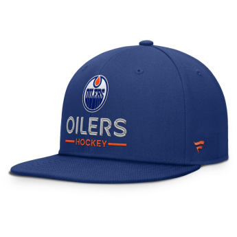 Edmonton Oilers baseball flat sapka Authentic Pro A/Cap Flat Brim Square Visor Structured Adjustable
