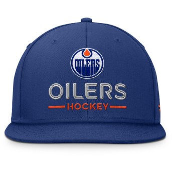 Edmonton Oilers baseball flat sapka Authentic Pro A/Cap Flat Brim Square Visor Structured Adjustable