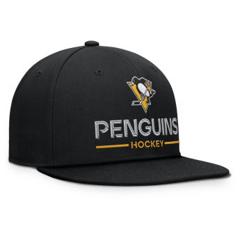 Pittsburgh Penguins baseball flat sapka Authentic Pro A/Cap Flat Brim Square Visor Structured Adjustable