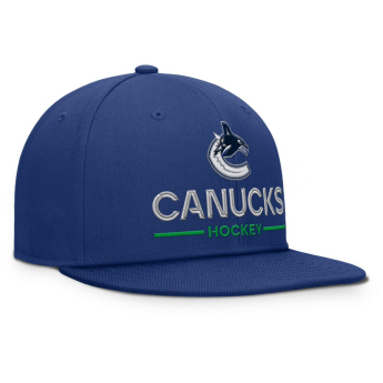 Vancouver Canucks baseball flat sapka Authentic Pro A/Cap Flat Brim Square Visor Structured Adjustable