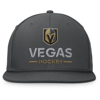 Vegas Golden Knights baseball flat sapka Authentic Pro A/Cap Flat Brim Square Visor Structured Adjustable