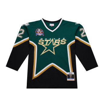 Dallas Stars hoki mez Brett Hull 1998 NHL Dark Alternate Jersey