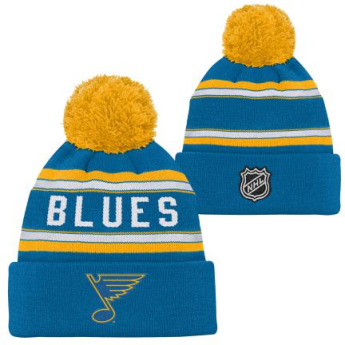 St. Louis Blues gyerek téli sapka Jacquard Cuffed Knit With Pom