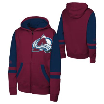 Colorado Avalanche gyerek kapucnis pulóver Face Off Fz Flc Hd