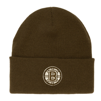 Boston Bruins téli sapka Fashion Basic Knit braun