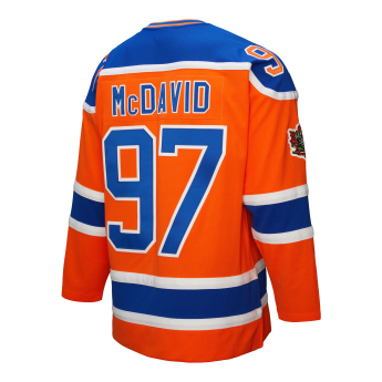 Edmonton Oilers hoki mez Connor Mcdavid 2016 NHL Dark Jersey