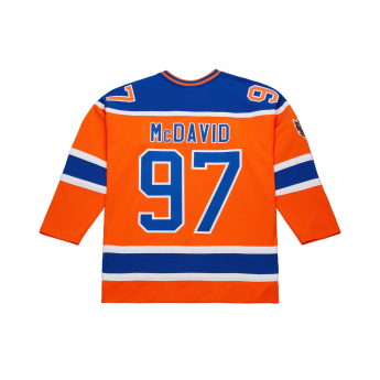 Edmonton Oilers hoki mez Connor Mcdavid 2016 NHL Dark Jersey