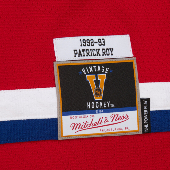 Montreal Canadiens hoki mez Patrick Roy 1972 NHL Dark Jersey