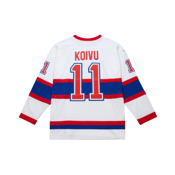 Montreal Canadiens hoki mez Saku Koivu 2003 NHL White Jersey