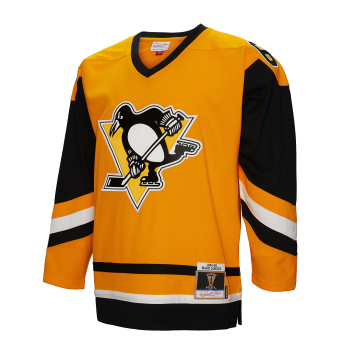 Pittsburgh Penguins hoki mez Mario Lemieux 1984 NHL Gold Jersey