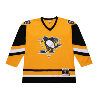 Pittsburgh Penguins hoki mez Mario Lemieux 1984 NHL Gold Jersey