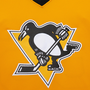 Pittsburgh Penguins hoki mez Mario Lemieux 1984 NHL Gold Jersey
