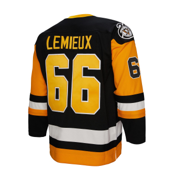 Pittsburgh Penguins hoki mez Mario Lemieux 1991 NHL Dark Jersey