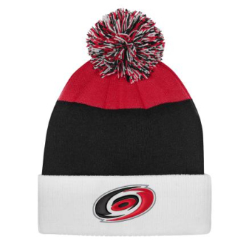 Carolina Hurricanes gyerek téli sapka Essentials Cuffed Knit W Pom