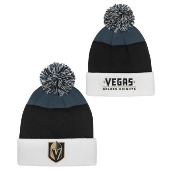 Vegas Golden Knights gyerek téli sapka Essentials Cuffed Knit W Pom