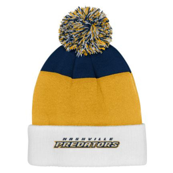 Nashville Predators gyerek téli sapka Essentials Cuffed Knit W Pom