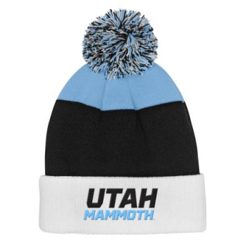 Utah Hockey Club gyerek téli sapka Essentials Cuffed Knit W Pom