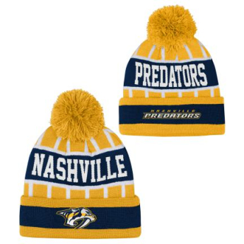 Nashville Predators gyerek téli sapka Go Fast Cuffed Knit W Pom