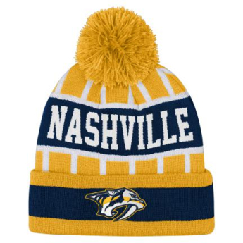 Nashville Predators gyerek téli sapka Go Fast Cuffed Knit W Pom