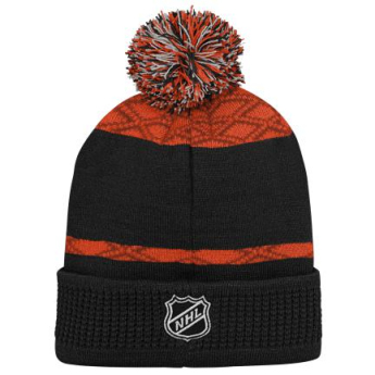 Anaheim Ducks gyerek téli sapka Puck Pattern Cuffed Pom