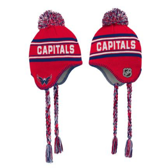 Washington Capitals gyerek téli sapka Jacquard Tassel Knit With Pom