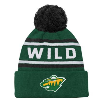 Minnesota Wild gyerek téli sapka 3Rd Jersey Jacquard Cuff Pom