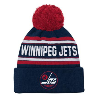 Winnipeg Jets gyerek téli sapka 3Rd Jersey Jacquard Cuff Pom