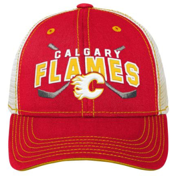 Calgary Flames gyerek baseball sapka Lockup Meshback Adj.
