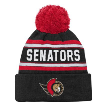 Ottawa Senators gyerek téli sapka 3Rd Jersey Jacquard Cuff Pom
