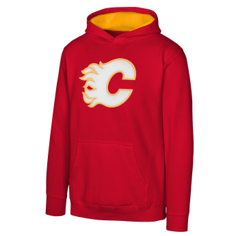 Calgary Flames gyerek kapucnis pulóver Prime Po Flc Hood -Home