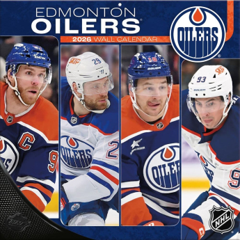 Edmonton Oilers naptár 2026 Wall