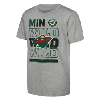 Minnesota Wild gyerek póló Timeless Ss grey