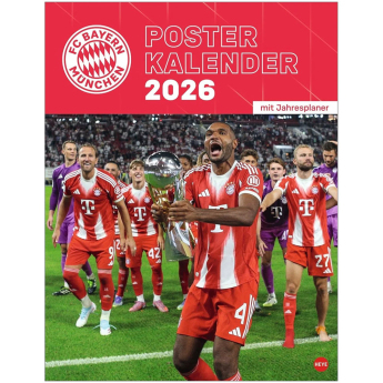 Bayern München naptár 2026 Wall