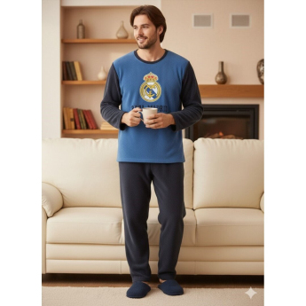 Real Madrid férfi pizsama blue