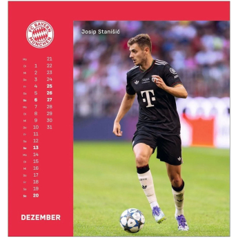 Bayern München naptár 2026 Postcard
