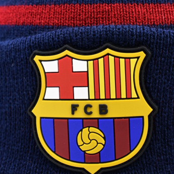 FC Barcelona gyerek téli sapka Stripe