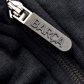 FC Barcelona gyerek téli kabát kapucnival Race black